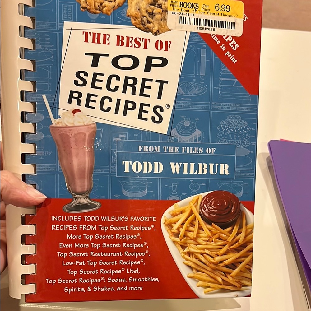 The Best of Top Secret Recipes Book